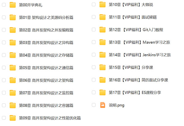 Java互聯(lián)網架構師(P6+) 111G 視頻教程 下載  圖1
