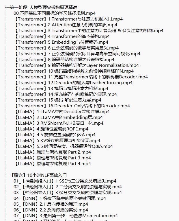 大模型原理與訓練實戰(zhàn) 視頻教程 下載 圖1